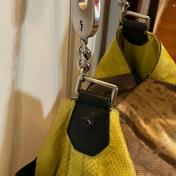 Jimmy Choo Python Snake Skin Bag - Picture 12 of 13